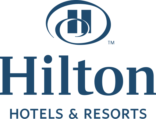 Hilton Hotels logo – luxury hotel video campaign by Kemrogue in UAE
